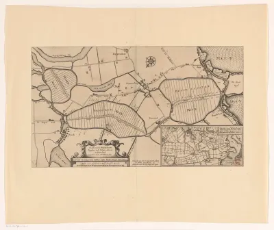 Kaart van de Buiksloter-, Broeker- en Belmermeerpolder