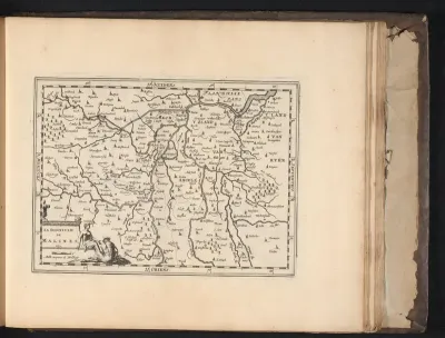 Kaart van de heerlijkheid Mechelen, 1697