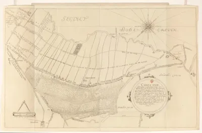 Kaart van de heerlijkheid Nieuwkoop en Noorden