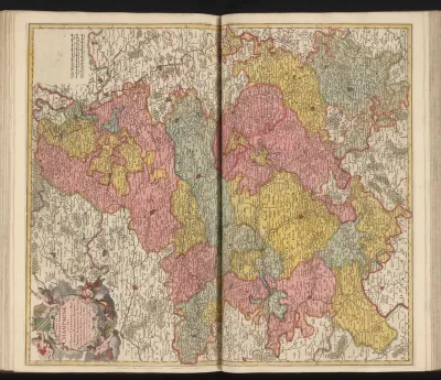 Kaart van de historische provincie Champagne