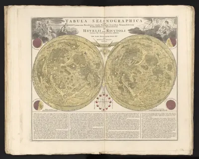 Kaart van de maan