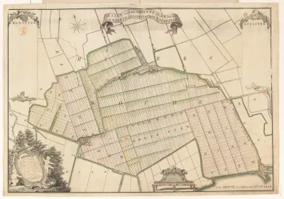 Kaart van de Noordplaspolder
