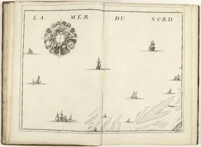 Kaart van de Noordzee, ca. 1706-1712