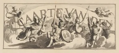Kaart van de Overwaard (deel sierrand)
