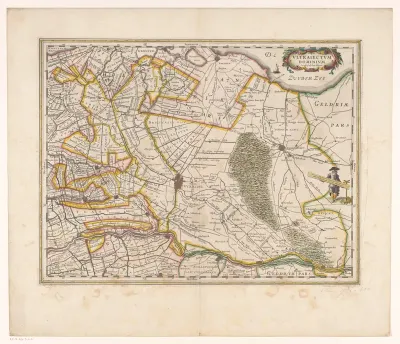 Kaart van de provincie Utrecht