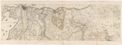 Kaart van de provincie Utrecht (bovenste deel)