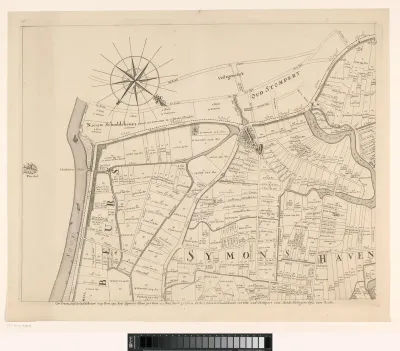 Kaart van de Ring van Putten (deel linksboven)