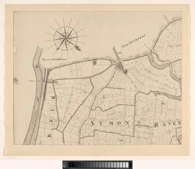 Kaart van de Ring van Putten (deel linksboven)