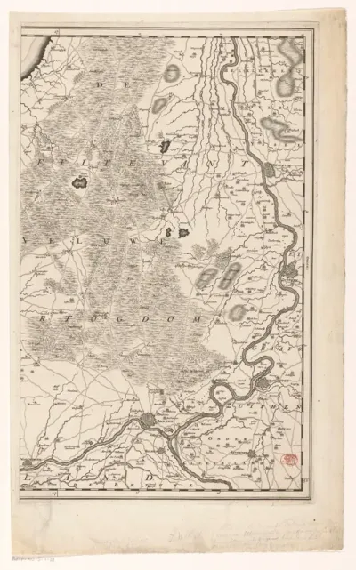 Kaart van de Veluwe
