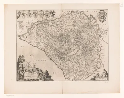 Kaart van de Veluwe