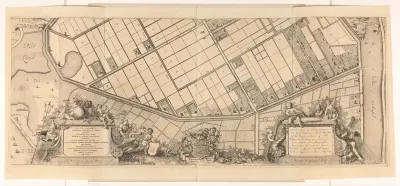 Kaart van de Watergraafsmeer (onderste deel)