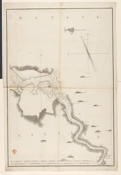 Kaart van de Westerschelde (derde deel)