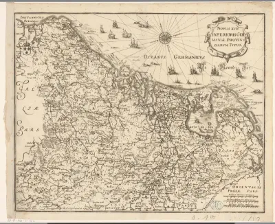 Kaart van de Zeventien Provinciën