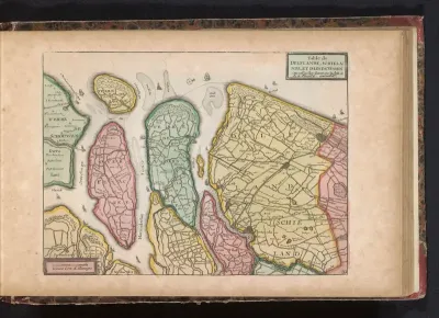 Kaart van Delfland en Schieland