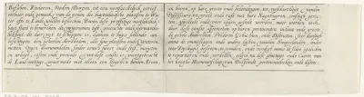 Kaart van Delfland (tekstblad midden onder)