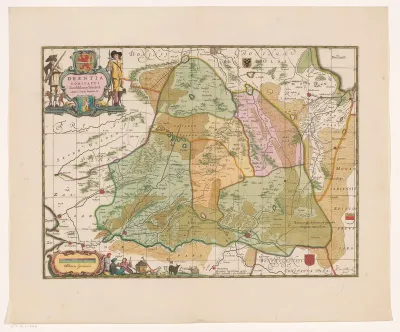 Kaart van Drenthe