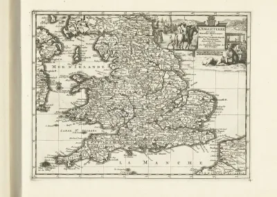 Kaart van Engeland, 1726
