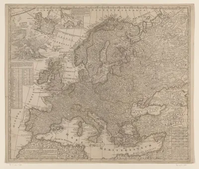 Kaart van Europa
