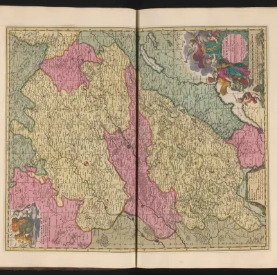 Kaart van Franche-Comté