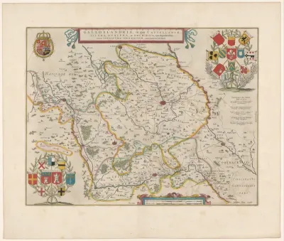 Kaart van Frans-Vlaanderen