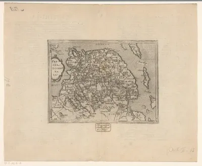 Kaart van Friesland