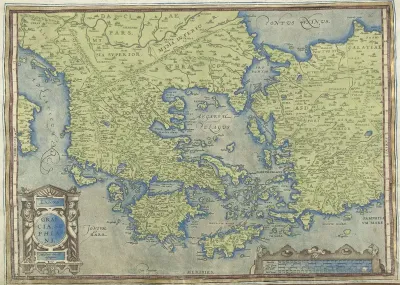 Kaart van Griekenland
