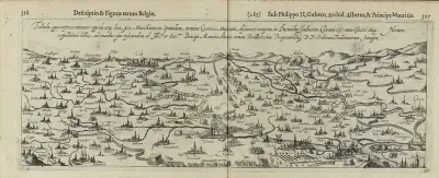 Kaart van het hertogdom Gulik, 1614