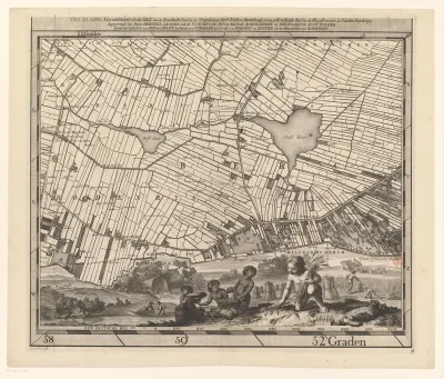 Kaart van het Hoogheemraadschap van Delfland (vierentwintigste deel)
