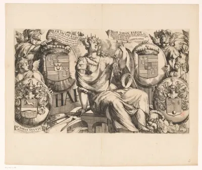 Kaart van het Hoogheemraadschap van Rijnland (tweede deel)