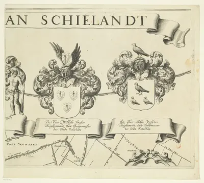 Kaart van het Hoogheemraadschap van Schieland (derde deel)