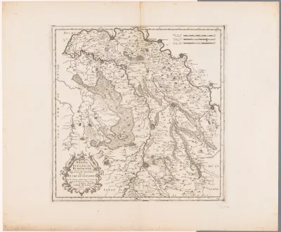 Kaart van het Overkwartier van Gelre