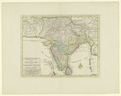 Kaart van India