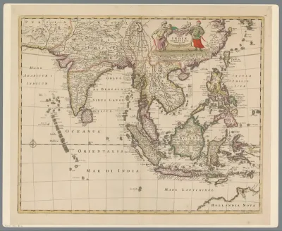 Kaart van Indonesië