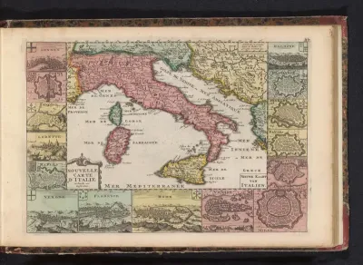 Kaart van Italië