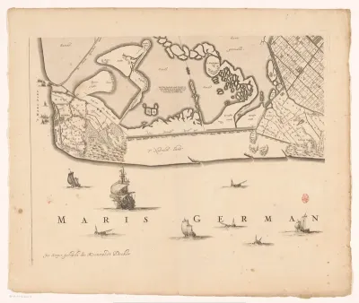 Kaart van Kennemerland en West-Friesland (dertiende deel)