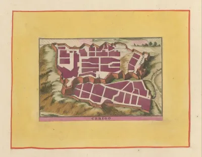 Kaart van Kythira