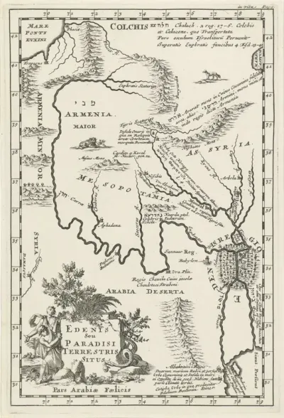 Kaart van Mesopotamië