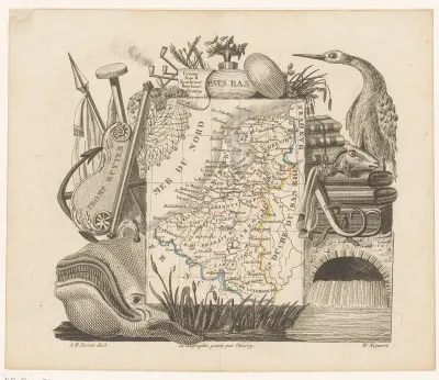 Kaart van Nederland