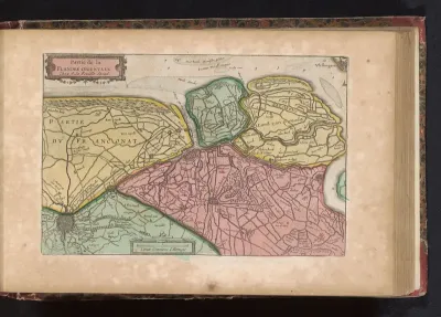 Kaart van Oost-Vlaanderen