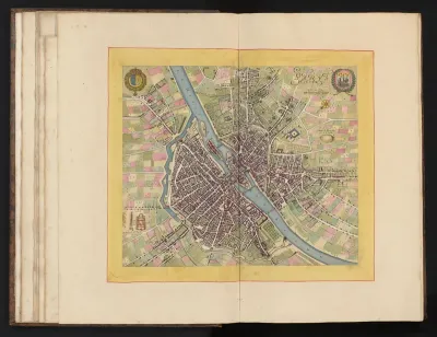 Kaart van Parijs, 1654