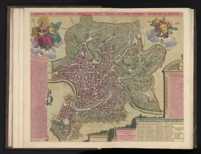 Kaart van Rome
