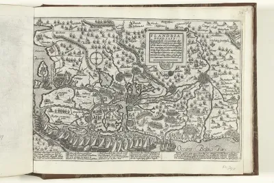 Kaart van Vlaanderen, 1604