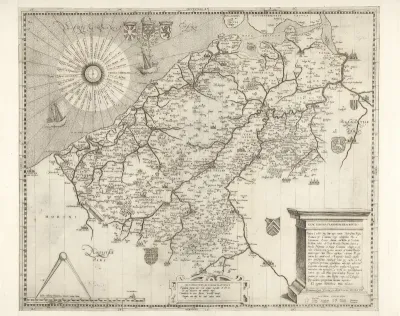 Kaart van Vlaanderen
