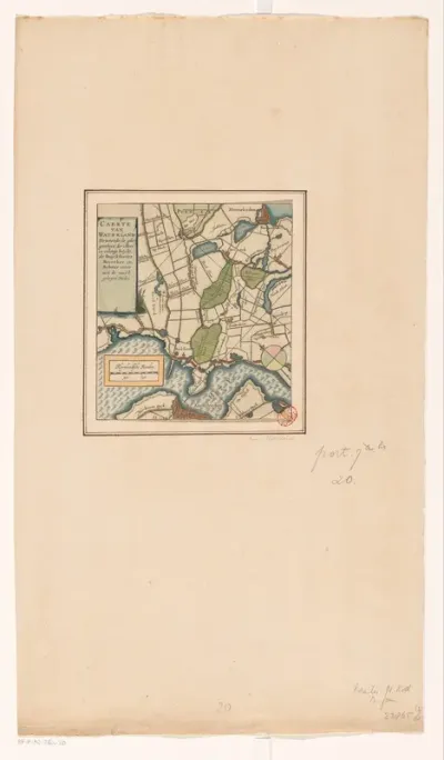 Kaart van Waterland