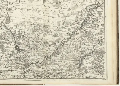 Kaart van West-Vlaanderen, 1710