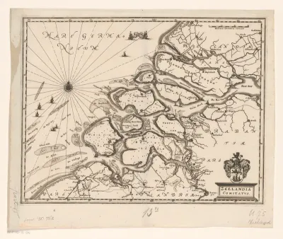 Kaart van Zeeland