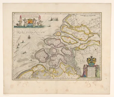 Kaart van Zeeland