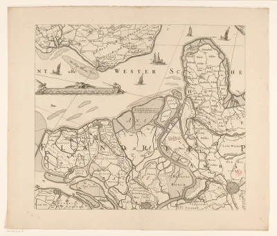 Kaart van Zeeland (achtste deel)