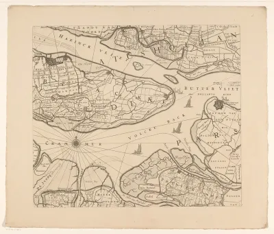 Kaart van Zeeland (derde deel)