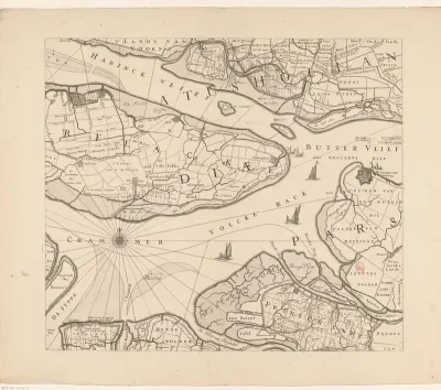 Kaart van Zeeland (derde deel)